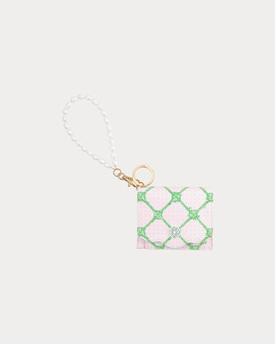 (Lilly Pulitzer) Snap Card Case-Butterfly Trellis