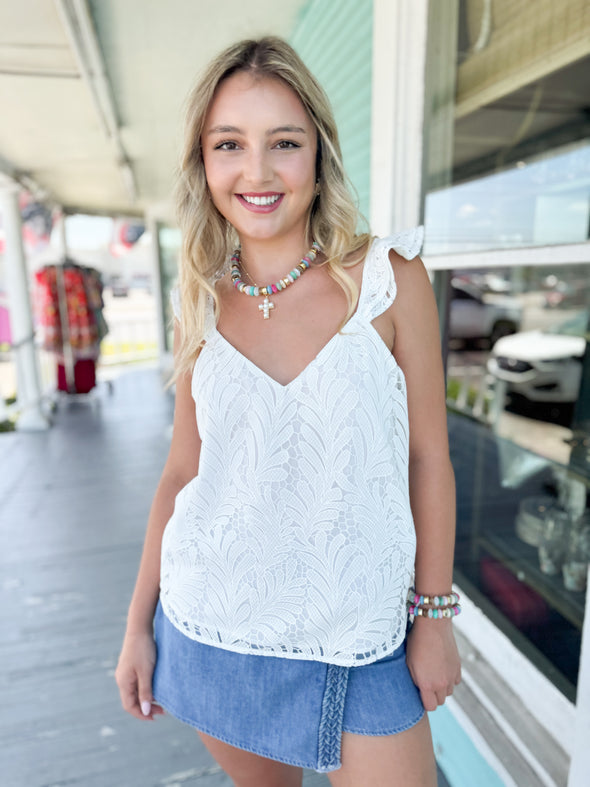 The Kenny Top-White