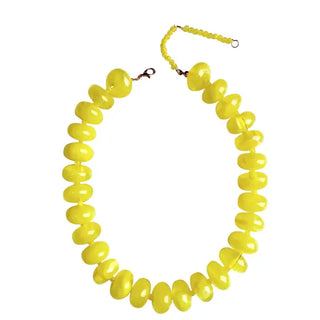 The Bailey Chunky Beaded Necklace-Multi Colors