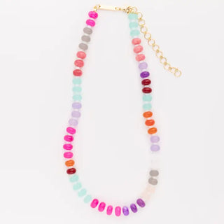 The Eleanora Beaded Necklace-Colorful