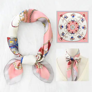 The Spring Chic Satin Scarves-Multiple Colors