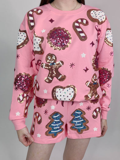 The Carlie Cookie Set-Pink