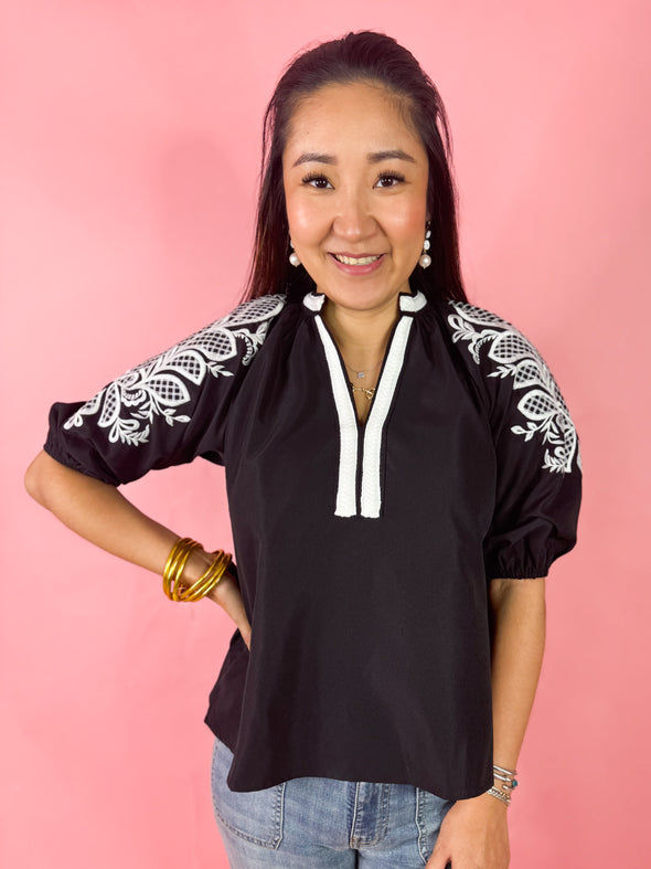 The Jessie Top-Black