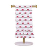 The Bow Garland Hand Towel-White
