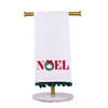 The Noel Wreath Hand Towel-White