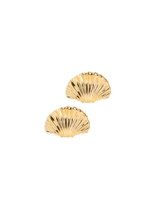 The Shell Claw Clips-Gold