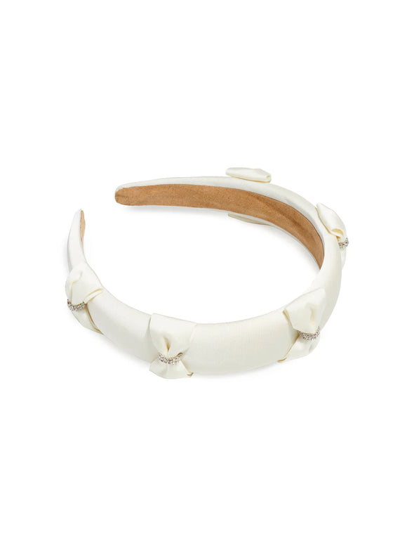 The Rhinestone and Bows Headband-2 Colors