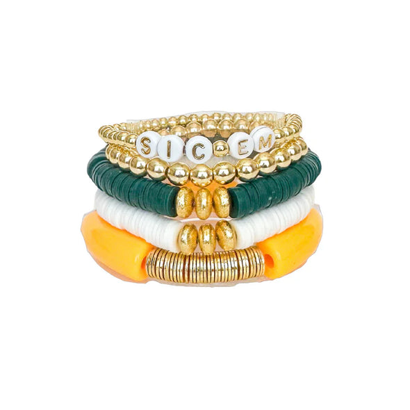 The Gameday Bracelet Stacks-Multiple Schools