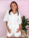 white eyelet set
