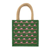 The Bow Garland Gift Tote-Green