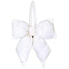 The Evelyn Bow Ornament-White