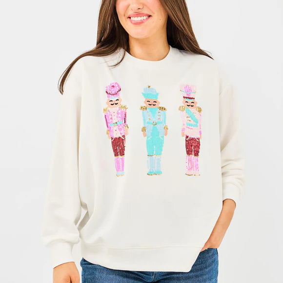 The Sarah Three Nutcracker Sweatshirt