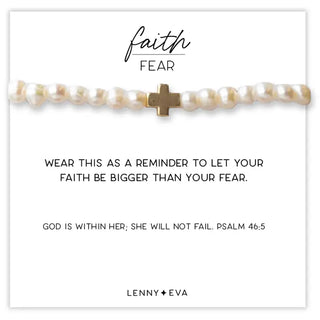 Faith Over Fear Beaded Bracelet-2 Styles