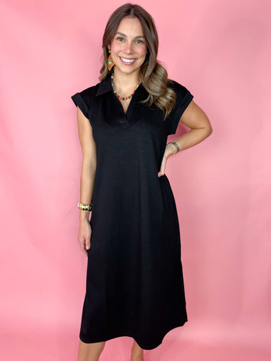 The Heather Midi Dress-2 Colors