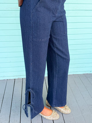 The Robin Bow Jeans-Denim