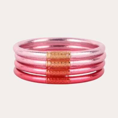 (BuDhaGirl) All Weather Bangles-Carousel Pink