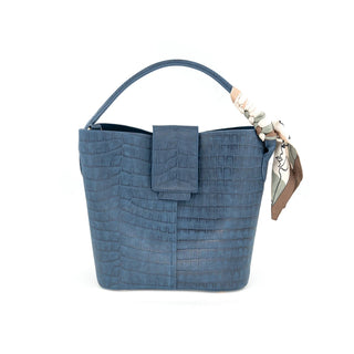 The Lucia Bag-Navy