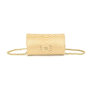The Bianca Small Clutch-Beige
