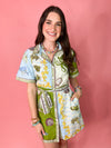 sea life wrap dress