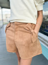 THML suede shorts 