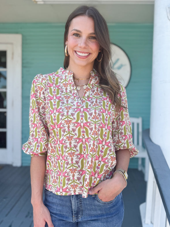 The Tamryn Top-Coral