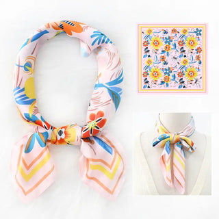 The Spring Chic Satin Scarves-Multiple Colors