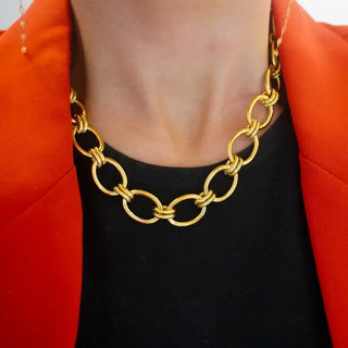 The Luxe Chain Necklace-Gold