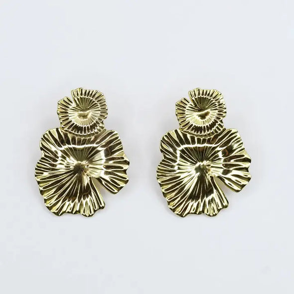 Golden Bloom Earrings