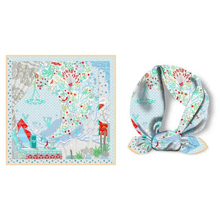The Spring Silk Scarves-Multiple Styles