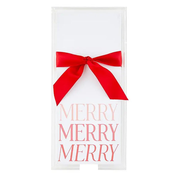 Notepad with Tray-Merry
