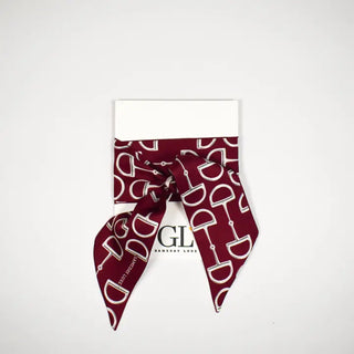 The Gameday Signature Scarf-Burgundy