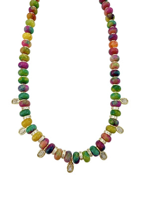 The Jupiter Necklace-Dark Multi