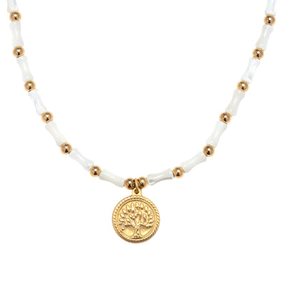 Tree Of Life Necklace-Gold