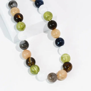 The Olive Mix Necklace-Neutral