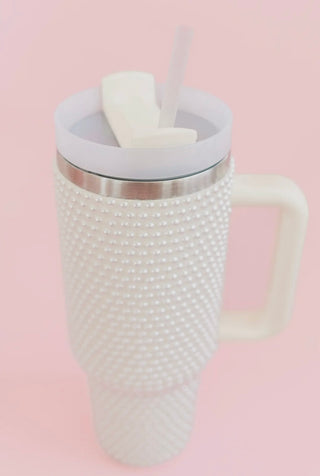 Pearl 40oz Tumbler-White