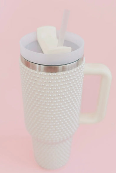 Pearl 40oz Tumbler-White