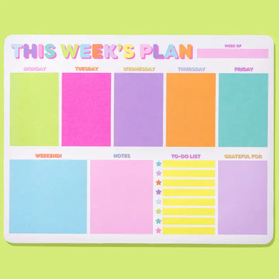 Colorful Weekly Planner