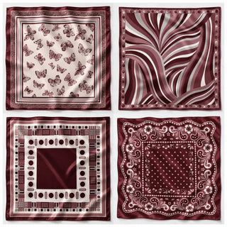 The Maroon Scarf Collection-2 Styles