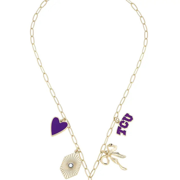 The Gameday Clip Necklace-Multiple Schools
