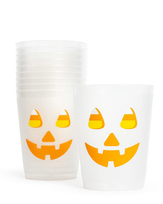 The Jack O Lantern Cups-White