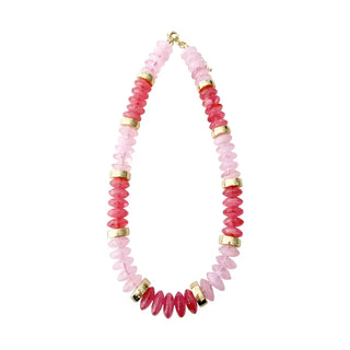 The Calloway Beaded Disc Necklace-2 Colors