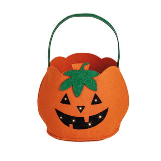 The LED Treat Bucket-Pumpkin