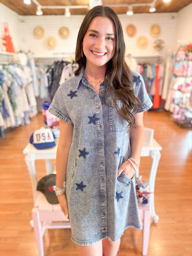 The All Star Dress-Denim