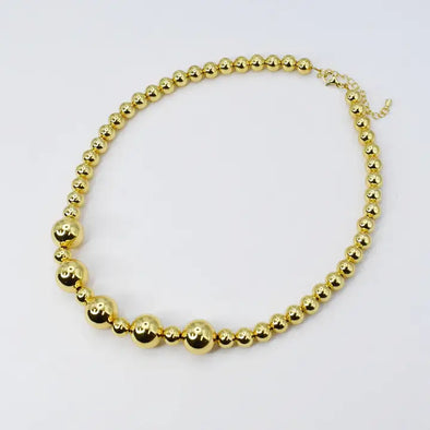 Golden Beads Necklace