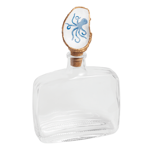 The Octopus Decorative Bottle-Blue