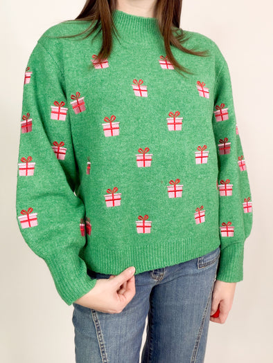 The Under The Tree Sweater-Green