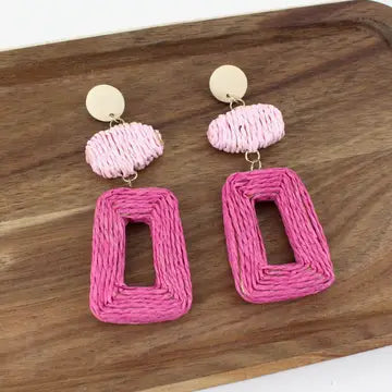The Tropical Wrapped Earring-2 Colors