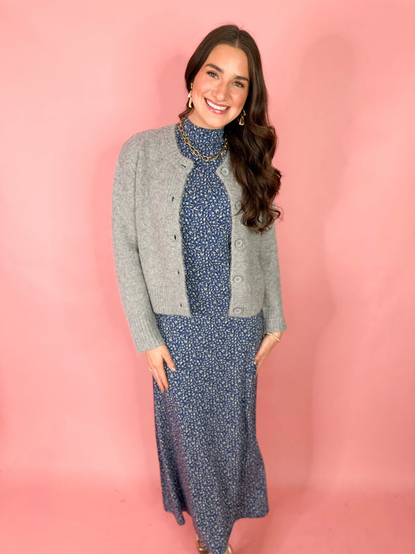 (Z Supply) The Breen Classic Cardigan-Grey