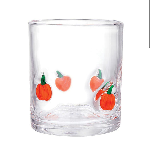 Pumpkin Icon Glass