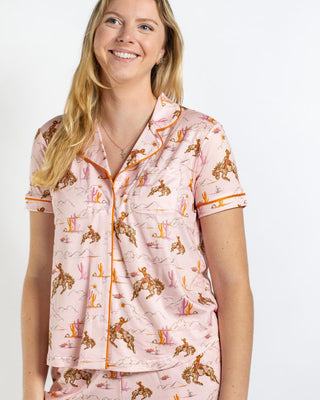The Howdy Hunny Sleep Set- Pink